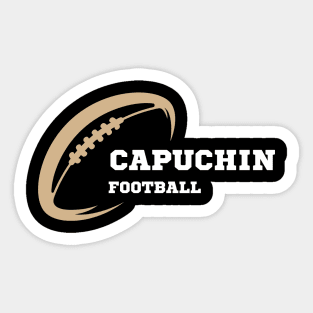 Capuchin Football Sticker